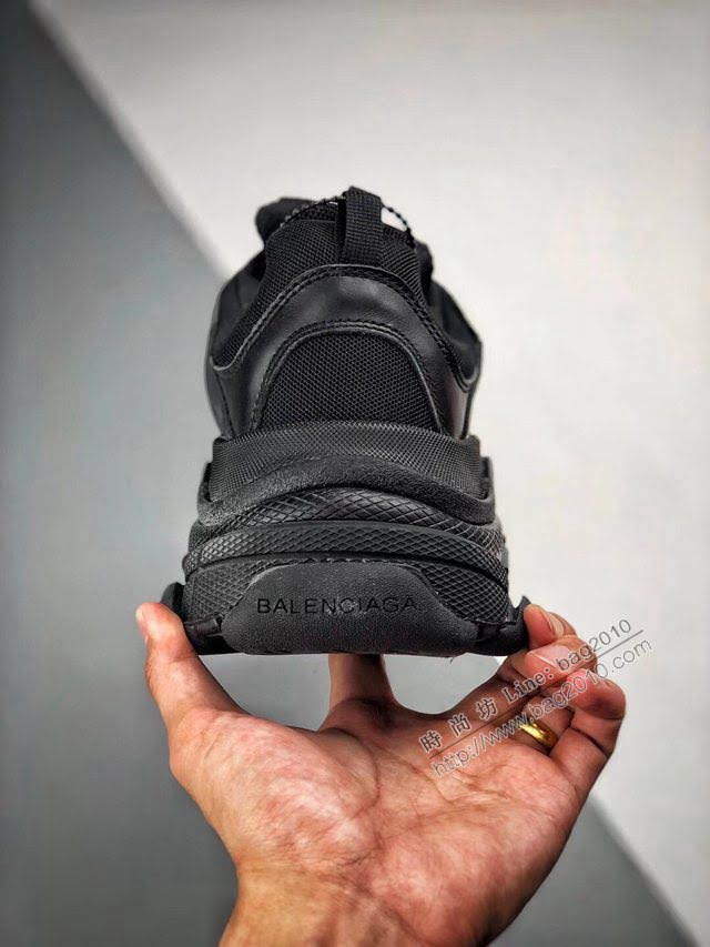 Balenciaga經典款男女鞋 巴黎世家頂級版本Triple-S 17老爹鞋 Balenciaga情侶款老爹鞋  hdbl1235